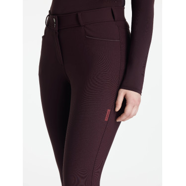 Pantalon LeMieux grip genoux Isabelle femme Damson Violet Pantalon LeMieux grip genoux Isabelle femme Damson Violet