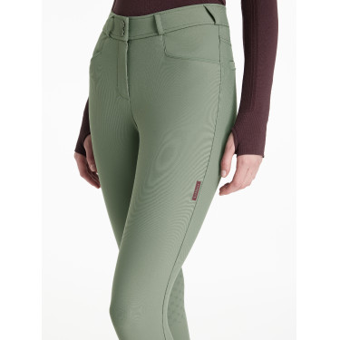 LeMieux kniestuk grip broek Isabelle dames Rozemarijn Groen LeMieux kniestuk grip broek Isabelle dames Rozemarijn Groen
