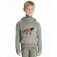 Mini LeMieux Romi hoodie Rozemarijn Groen