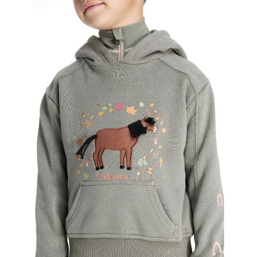 Mini LeMieux Romi hoodie Rozemarijn Groen