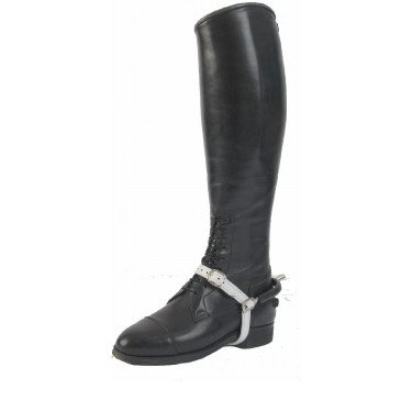Leren sporenriempjes Softy T de T Wit Leren sporenriempjes Softy T de T Wit