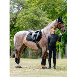 Tapis Mini LeMieux Suede Jump Square Noir Tapis Mini LeMieux Suede Jump Square Noir