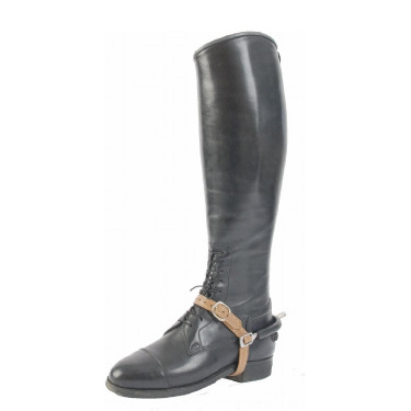 Lanières d'éperons en cuir Softy T de T Marron clair Lanières d'éperons en cuir Softy T de T Marron clair