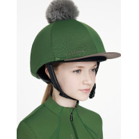 Toque à pompom LeMieux amovible Classique Vert hunter