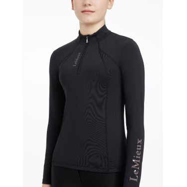 Base Layer LeMieux Young Rider Classique manches longues Noir