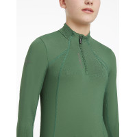 Base Layer LeMieux Young Rider Classique manches longues Vert hunter