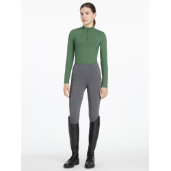 Baselayer LeMieux Young Rider Classique met lange mouwen Groen hunter