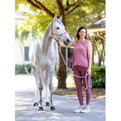 Licol LeMieux en corde Blossom Rose