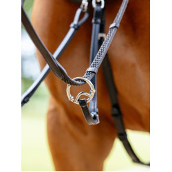 Collier de chasse LeMieux à pont Kudos Noir Collier de chasse LeMieux à pont Kudos Noir
