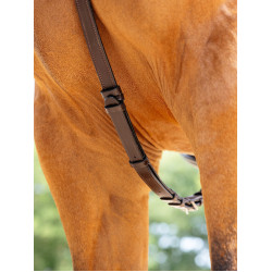 Collier de chasse LeMieux à pont Kudos Havane Marron