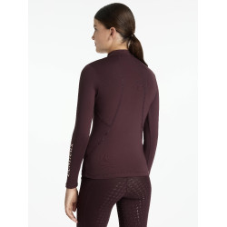 Baselayer LeMieux Young Rider Classique met lange mouwen Damson Violet Baselayer LeMieux Young Rider Classique met lange mouwen Damson Violet