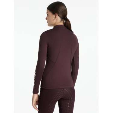 Baselayer LeMieux Young Rider Classique met lange mouwen Damson Violet Baselayer LeMieux Young Rider Classique met lange mouwen Damson Violet
