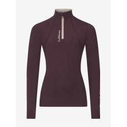 Base Layer LeMieux Young Rider Classique manches longues Damson Violet