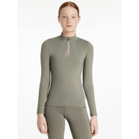 Baselayer LeMieux Young Rider Classique met lange mouwen Benetton blauw Baselayer LeMieux Young Rider Classique met lange mouwen Benetton blauw