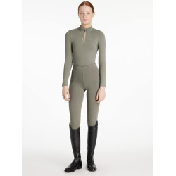Base Layer LeMieux Young Rider Classique manches longues Rosemary Vert