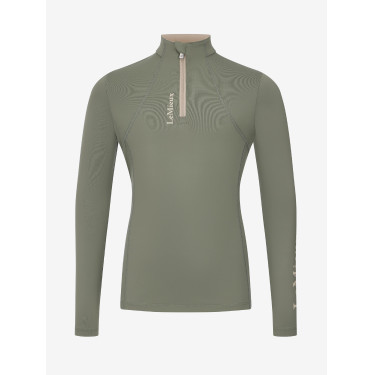 Baselayer LeMieux Young Rider Classique met lange mouwen Rozemarijn Groen