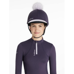 LeMieux Klassieke muts met afneembare pompon Juniper Violet