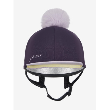 Toque à pompom LeMieux amovible Classique Juniper Violet