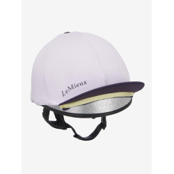 Toque à pompom LeMieux amovible Classique Lilac Violet Toque à pompom LeMieux amovible Classique Lilac Violet