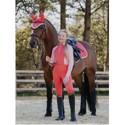 Bonnet anti-mouches LeMieux Harlow Coral Crush Bonnet anti-mouches LeMieux Harlow Coral Crush