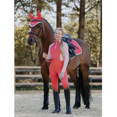 Bonnet anti-mouches LeMieux Harlow Coral Crush Bonnet anti-mouches LeMieux Harlow Coral Crush