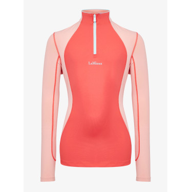 Base Layer à manches longues Young Rider LeMieux Harlow Coral Base Layer à manches longues Young Rider LeMieux Harlow Coral
