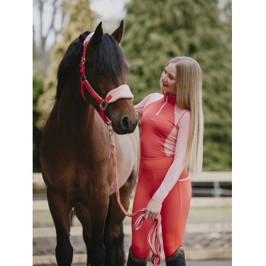 Base Layer à manches longues Young Rider LeMieux Harlow Coral Base Layer à manches longues Young Rider LeMieux Harlow Coral