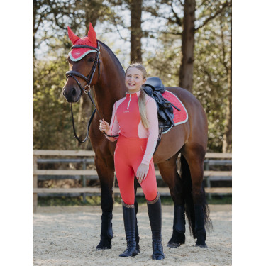 Base Layer à manches longues Young Rider LeMieux Harlow Coral Base Layer à manches longues Young Rider LeMieux Harlow Coral