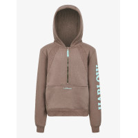 Sweat à capuche Young Rider LeMieux Harlow Walnut Marron