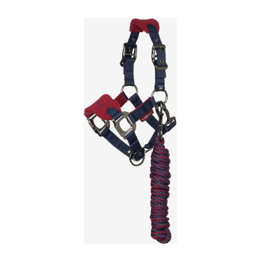 Mini LeMieux Vogue halster en halstertouw Bordeaux