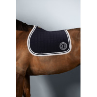 Tapis de selle Harcour Soft Marine / rose clair Bleu marine