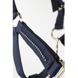 Halter en leidlijn Harcour Amour Marine Marineblauw Halter en leidlijn Harcour Amour Marine Marineblauw