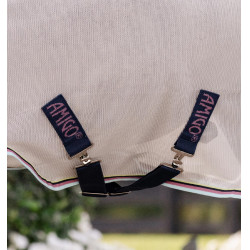 Chemise anti-mouches Horseware Amigo Bug Rug Pony Argent / citron / marine / rose / bleu