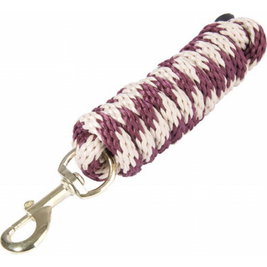 Longe ronde T de T Bordeaux / beige