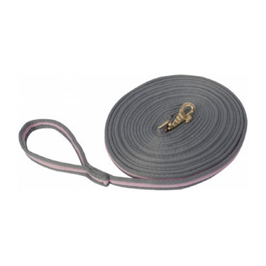 Longe de travail matelassée T de T Gris / rose