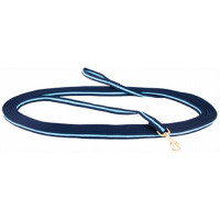 Gewatteerde longeerlijn T de T Grijs / roze