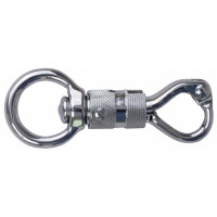 Mousqueton de sécurité T de T Acier nickelé Argent Mousqueton de sécurité T de T Acier nickelé Argent