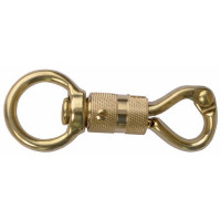 Mousqueton de sécurité T de T Acier nickelé Argent Mousqueton de sécurité T de T Acier nickelé Argent