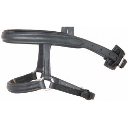 Muserolle mixte française / allemande T de T Noir