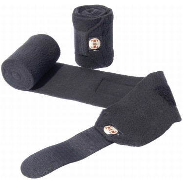 Bandes de polo T de T Noir