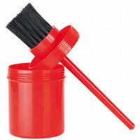 Hoefkwast + T-pot T Blauw Hoefkwast + T-pot T Blauw