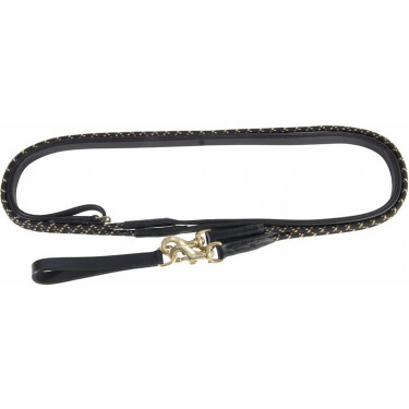 Rênes allemandes corde et cuir T de T Rênes allemandes corde et cuir T de T