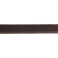 Rênes caoutchouc petits picots T de T Havane foncé Marron Rênes caoutchouc petits picots T de T Havane foncé Marron