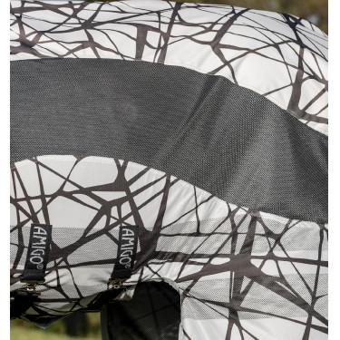 Couverture anti-mouches Horseware Camouflage 3-en-1 Amigo® CamoFly Imprimé camofly / gris Motifs