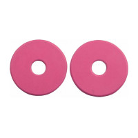 Rubberen bitringen T van T Roze