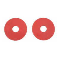 Rubberen bitringen T van T Rood