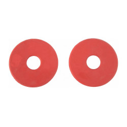 Rubberen bitringen T van T Rood Rubberen bitringen T van T Rood