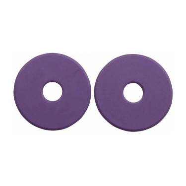 Rondelles de mors en caoutchouc T de T Violet Rondelles de mors en caoutchouc T de T Violet