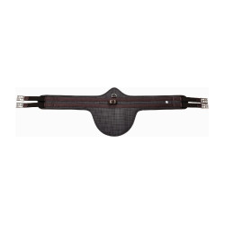 Singelriem synthetisch T van T Donker Havana Bruin