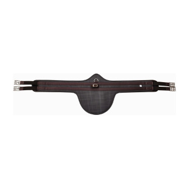 Singelriem synthetisch T van T Donker Havana Bruin